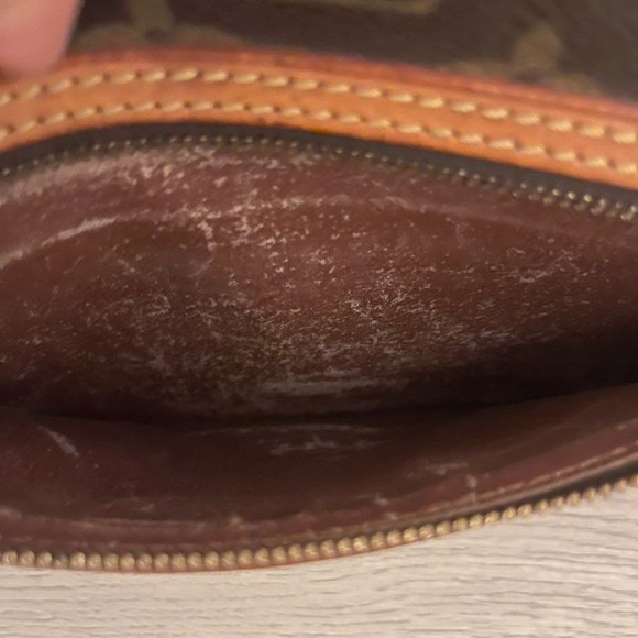 AUTHENTIC Louis Vuitton Saint Germain Brown Monogram Canvas Cross Body B… - Picture 9 of 11